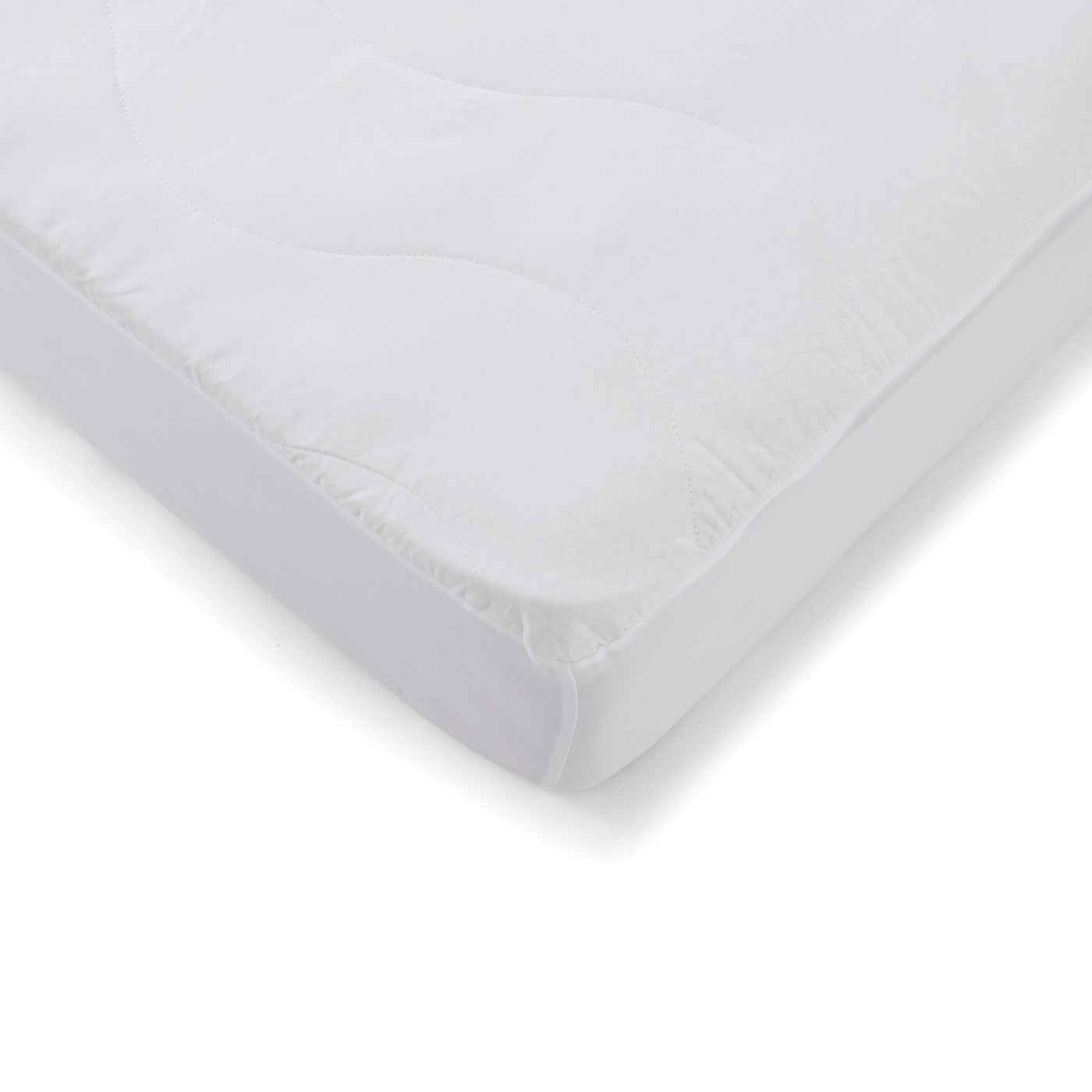 Anko Temperature Regulating Mattress Protector - Queen Bed - White 2 of 2