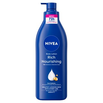 Nivea Rich Nourishing Body Lotion - Hydra IQ & Almond Oil
