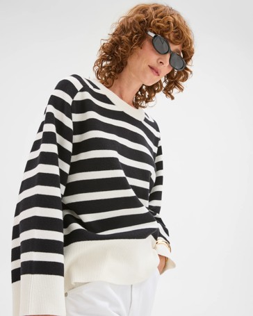 Clean Knit Crew Neck Sweater