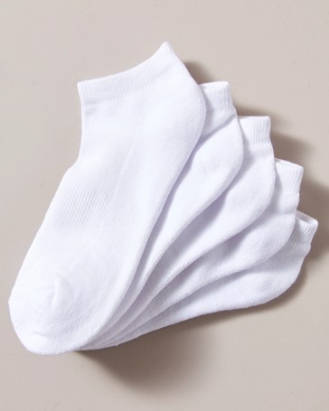 Active 5 Pack Sport Low Cut Socks