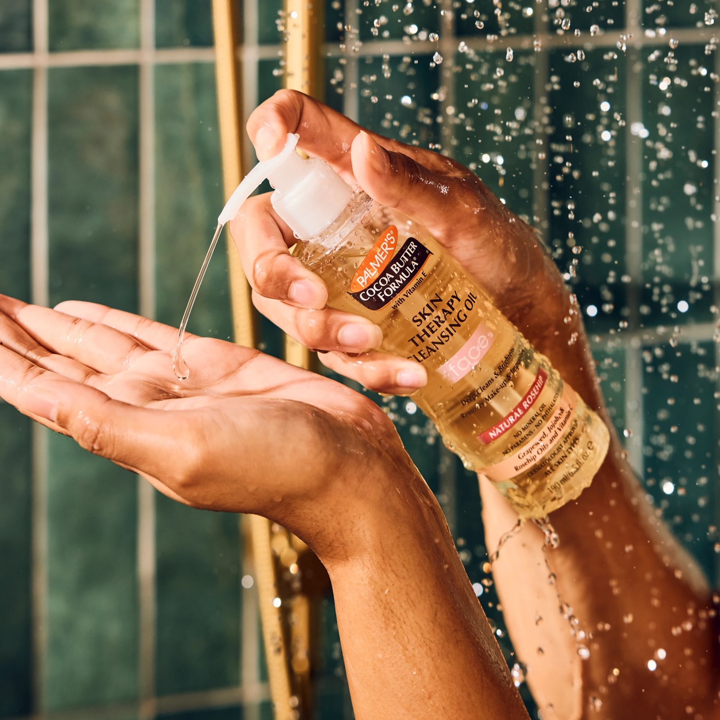 Palmer's Cocoa Butter Formula Skin Therapy Facial Cleansing Oil - Grapeseed, Jojoba and Rosehip Oils and Vitamin C and E 4 of 4
