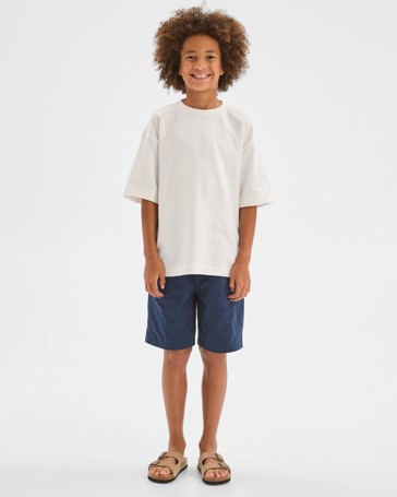 Australian Cotton Textured Oversized T-Shirt