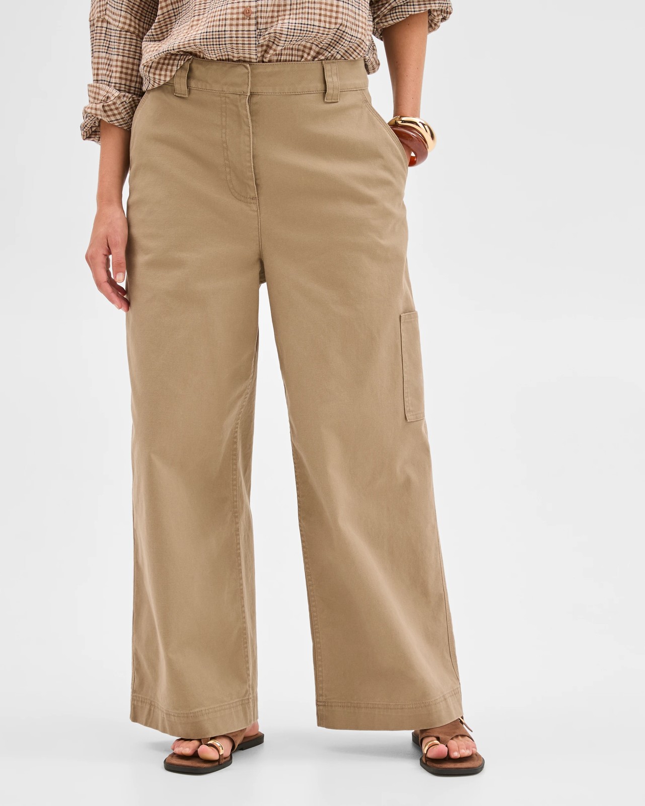 Australian Cotton Full Length Carpenter Pants 3 of 5