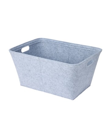 Anko Felt Basket - Medium - Grey