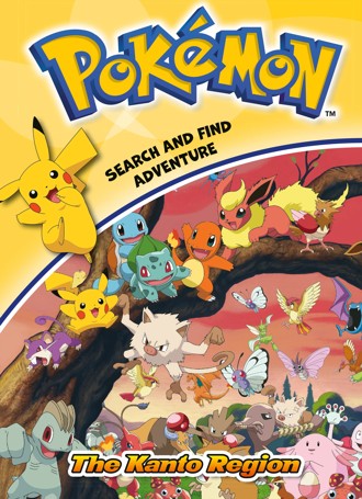 Pokemon Search and Find Adventure: The Kanto Region - Book