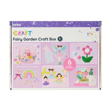 Fairy Garden Craft Box  61 Pieces - Anko
