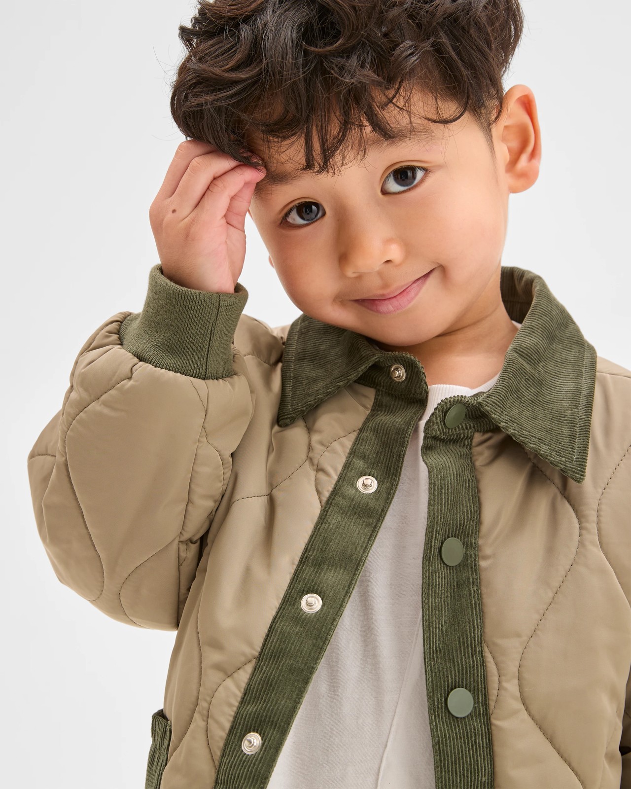 Quilted Puffer Collar Jacket 3 of 5