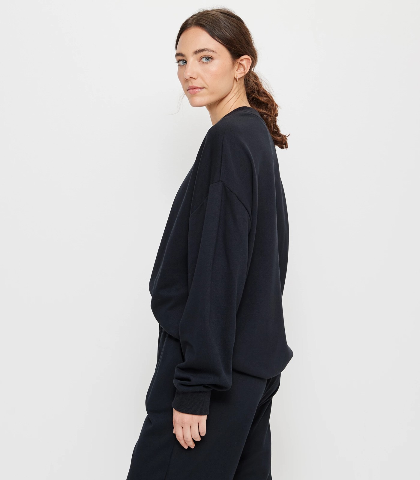 Active French Terry Relaxed Crew Jumper | Target Australia