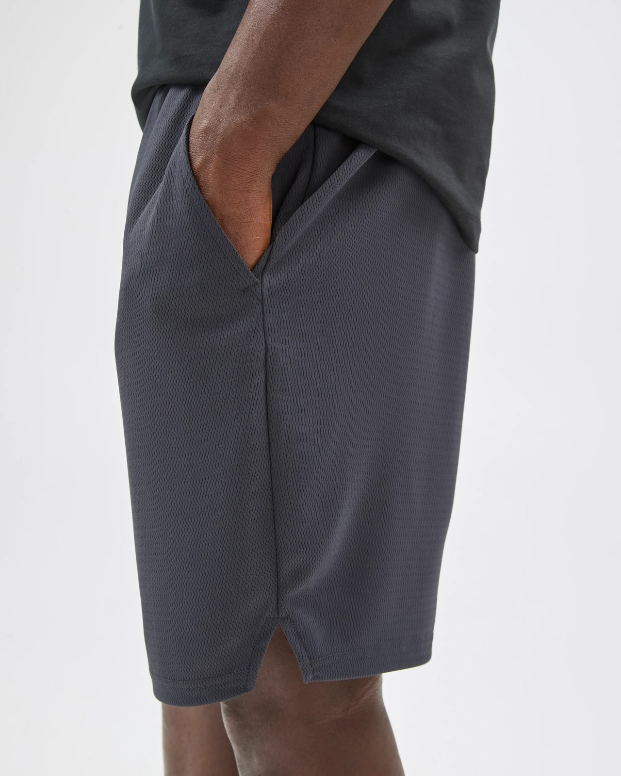 Active Mesh Shorts  - Gunmetal 3 of 5