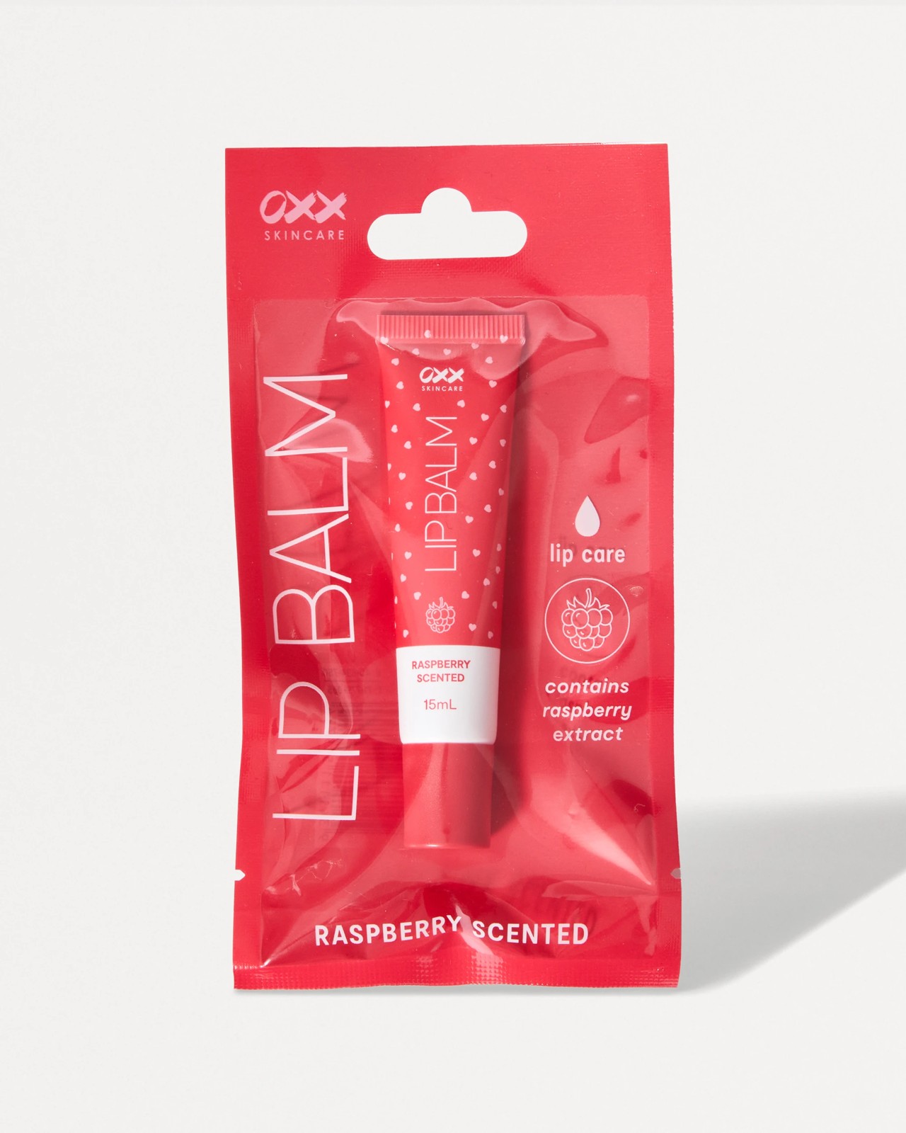 OXX Skincare Lip Care Lip Balm 15ml - Raspberry Scented 4 of 5