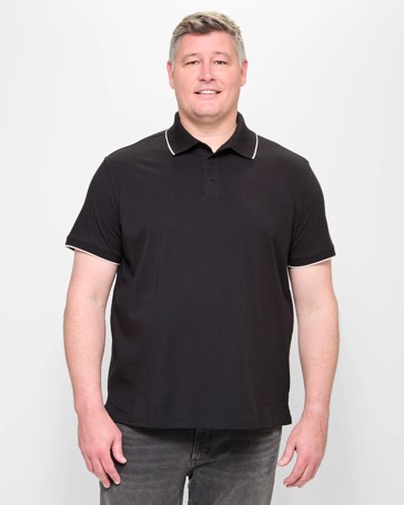 Plus Size Smart Polo Top