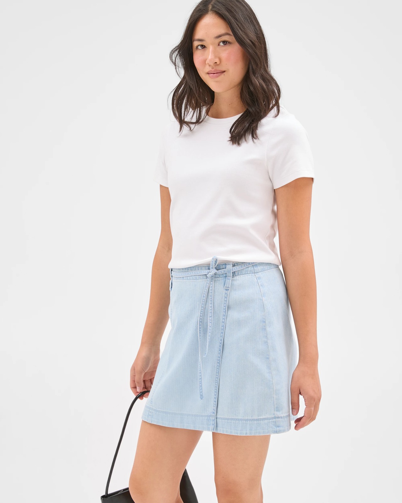 Wrap Front Mini Skirt 4 of 5