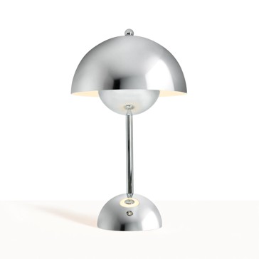 Anko Nico Portable Rechargeable Lamp - Chrome