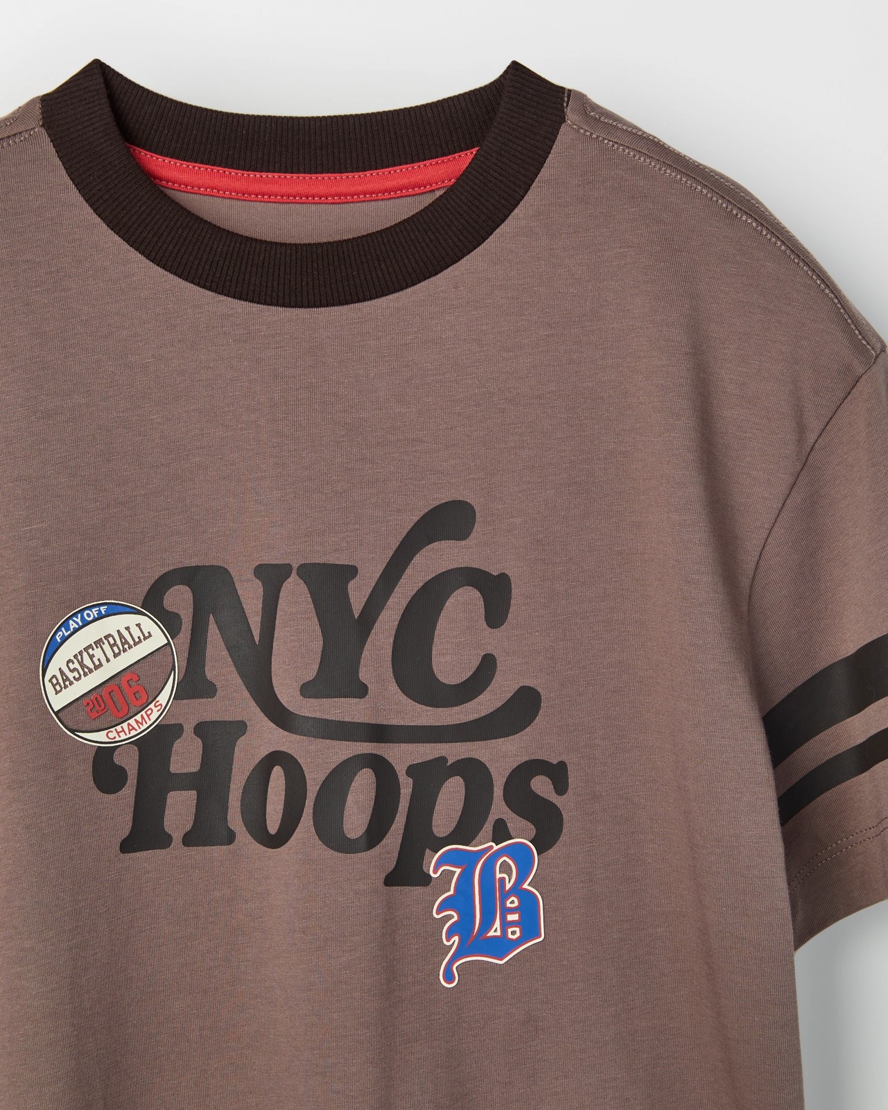 Australian Cotton Short Sleeve T-Shirt - Brown 6 of 6