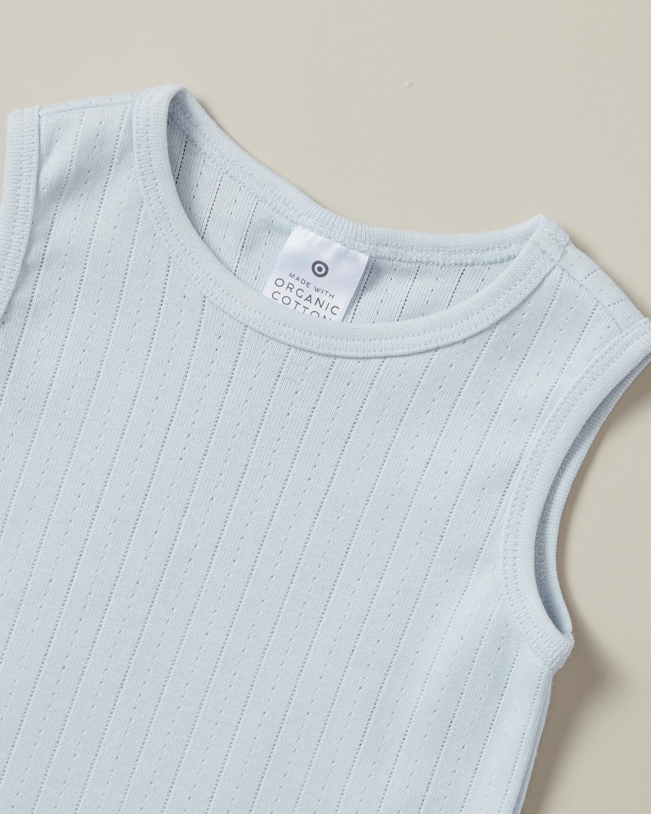 Baby Organic Cotton Pointelle Bodysuit 3 of 3