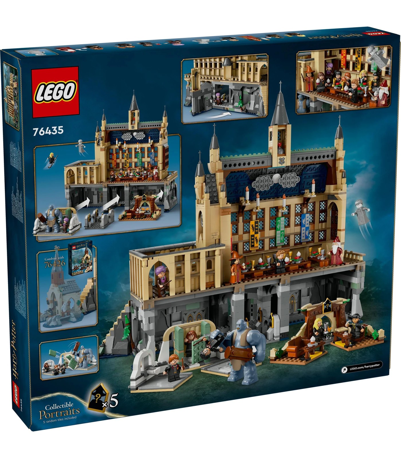 LEGO Harry Potter Hogwarts Castle The Great Hall 76435 Target Australia