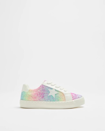 Girls Junior Glitter Sneaker