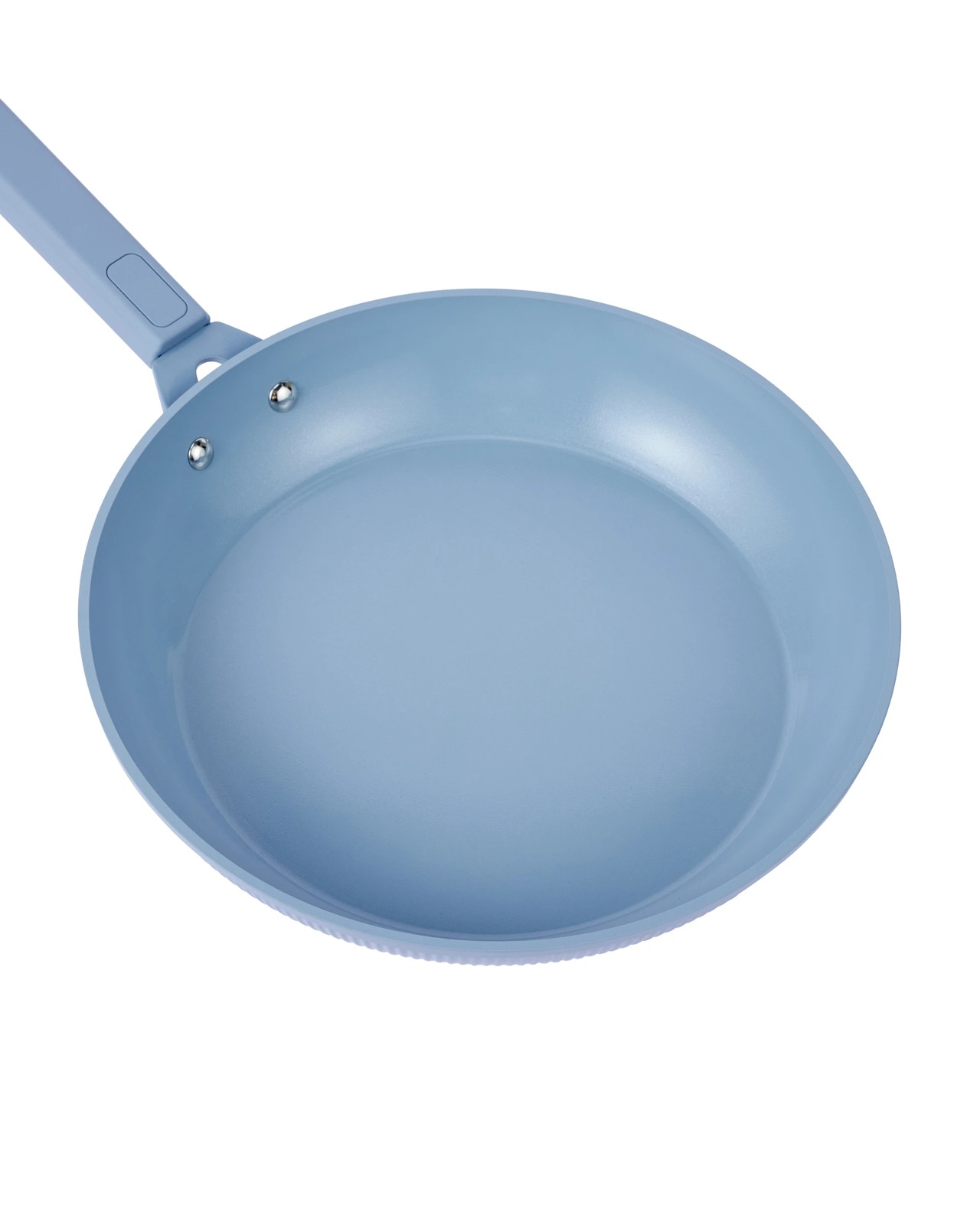 Anko 2 Pack Ceramic Coated Non Stick Fry Pans - Blue 4 of 5