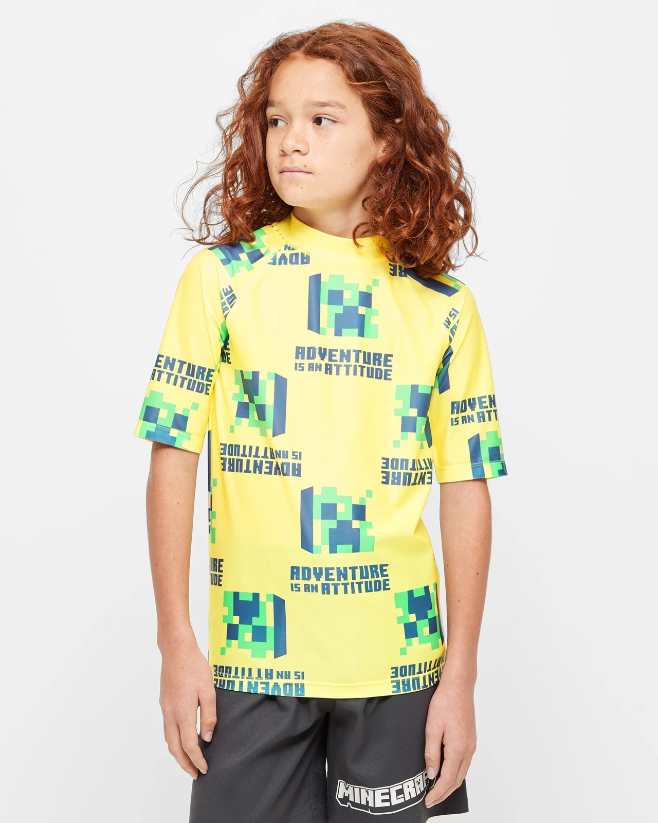 Minecraft Swim Rash Vest | Target Australia