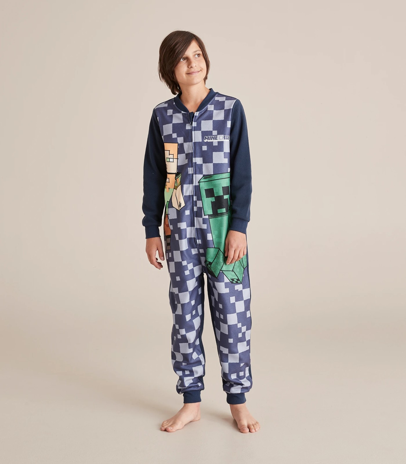 Minecraft Fleece Sleepsuit Target Australia