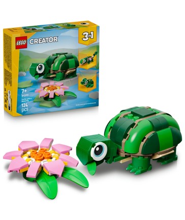 LEGO® Creator 3 in 1 Turtle with a Water Lily Flower 31377