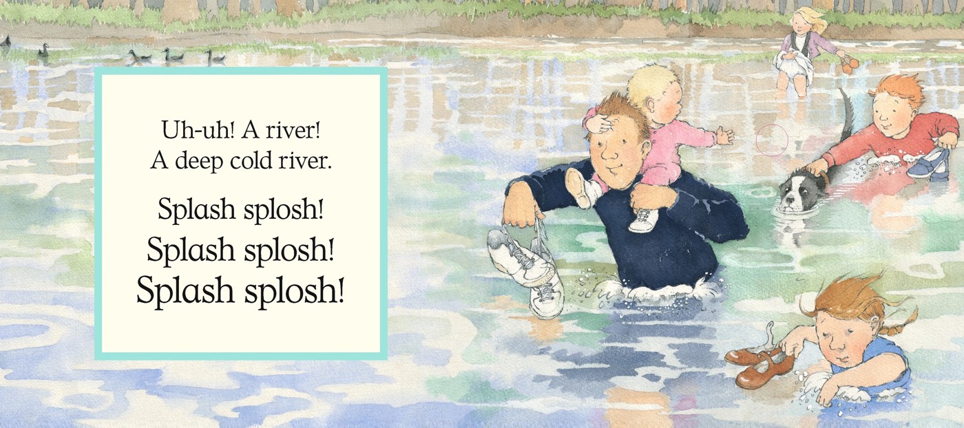 We're Going On a Bear Hunt - Michael Rosen & Helen Oxenbury 2 of 4