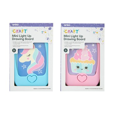 Mini Light Up Drawing Board - Assorted