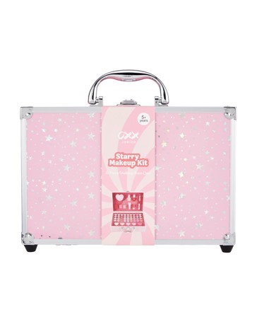 OXX Junior Piece Starry Makeup Train Case Kit
