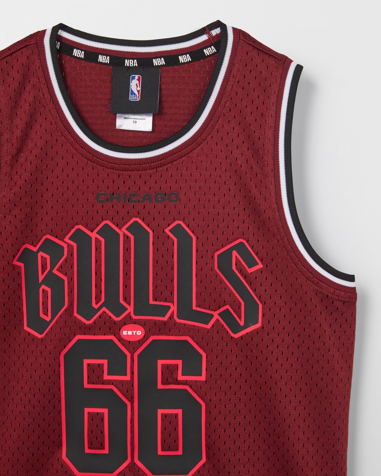 NBA Mesh Tank Top - Red 6 of 6
