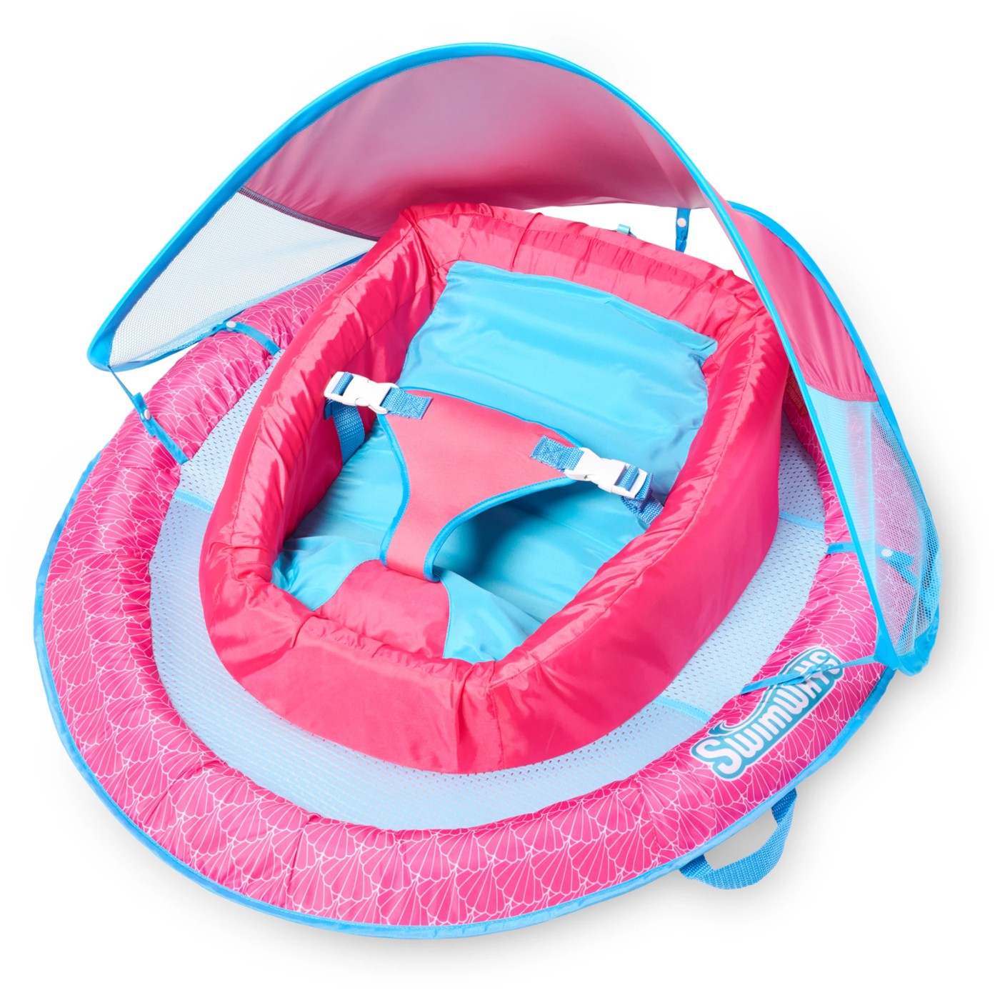 SwimWays Premium Infant Spring Float Inflatable Sun Canopy - Assorted 3 of 5