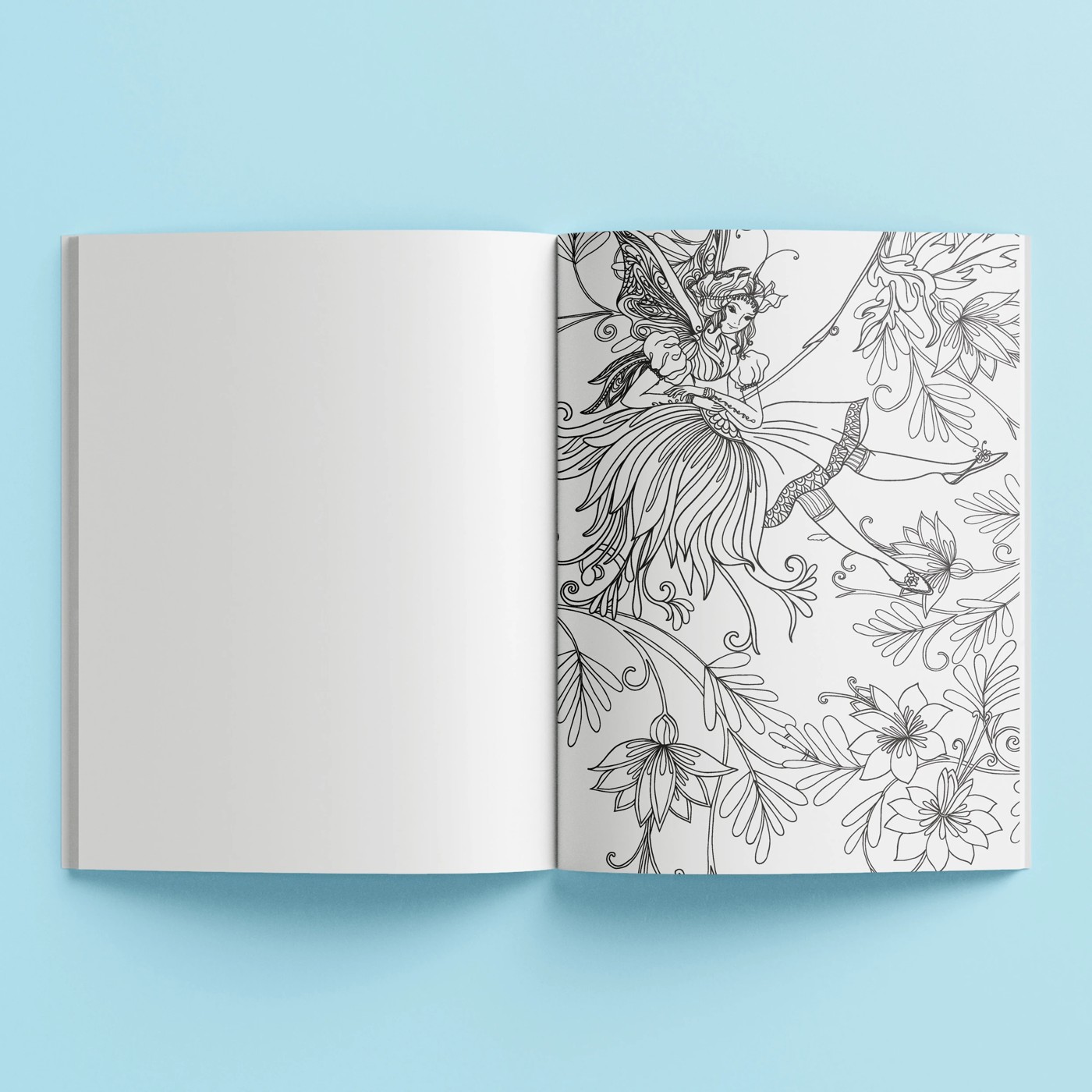 Mindwaves Calming Colouring: Mythical Creatures - Book 3 of 5