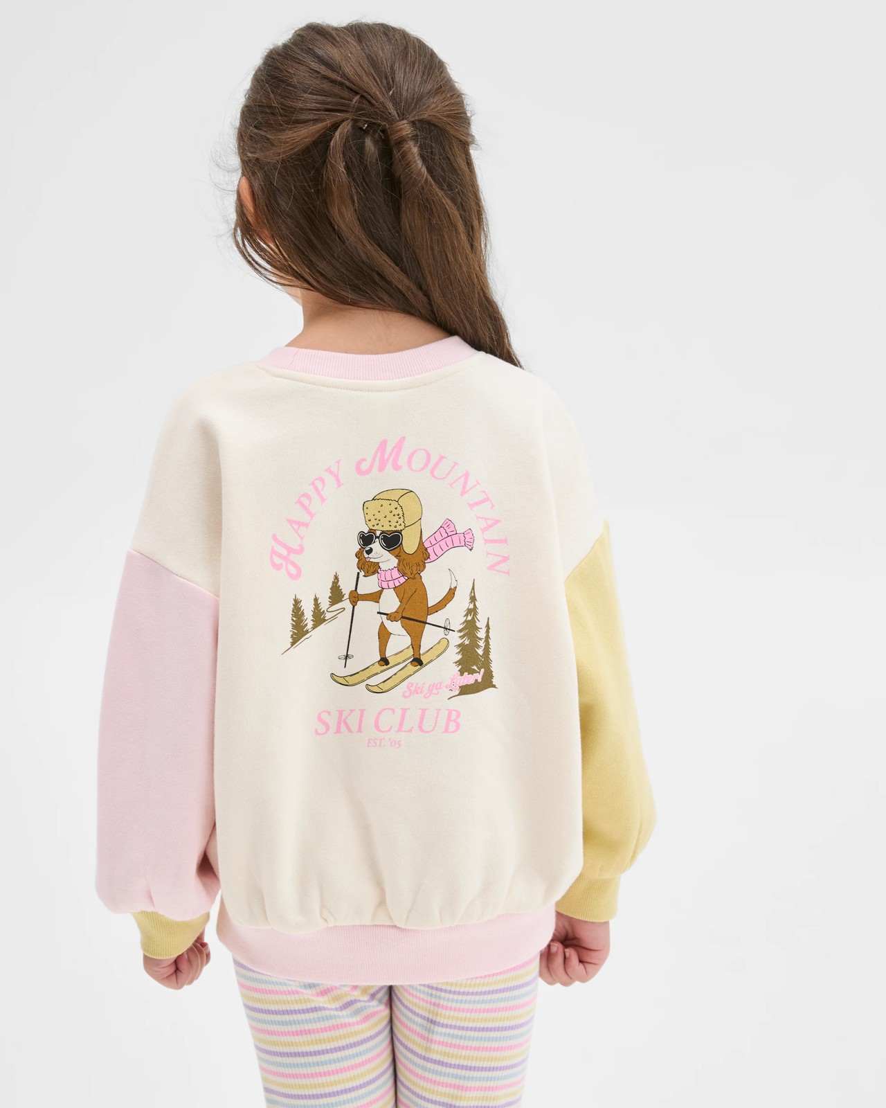 Australian Cotton Blend Loose Fleece Sweat Top 4 of 5