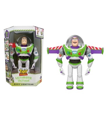 Disney and Pixar Toy Story 5 Ultimate Action Buzz Lightyear Figure with Animated Mode