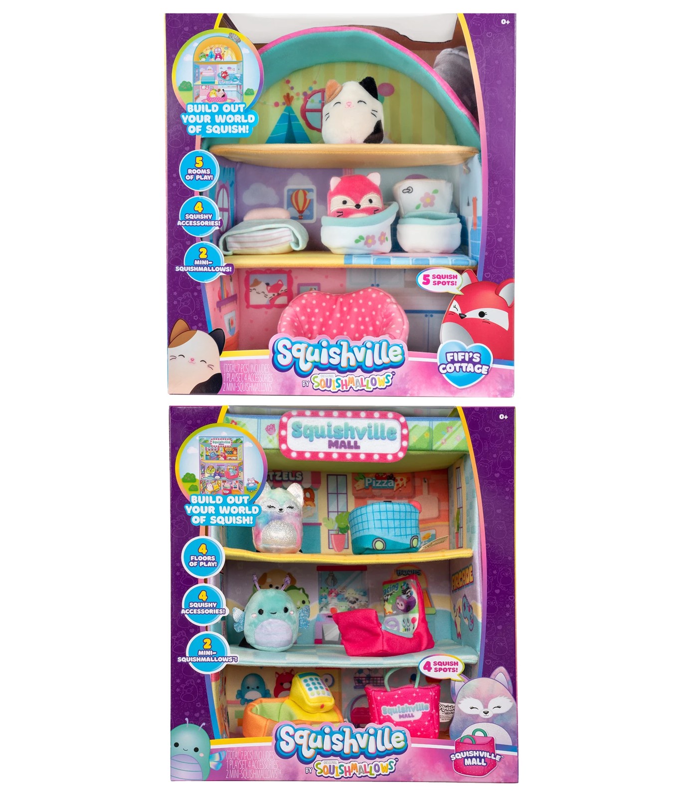 SQUISHMALLOWS SQUISHVILLE STORAGE PLAY & DISPLAY ASSORTED STYLES – Toyworld  Aus