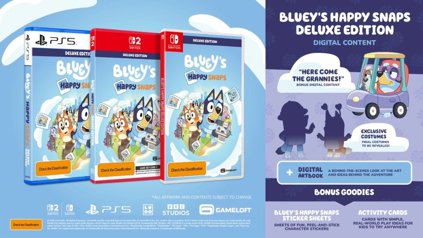 Bluey's Happy Snaps - Nintendo Switch 2 of 4