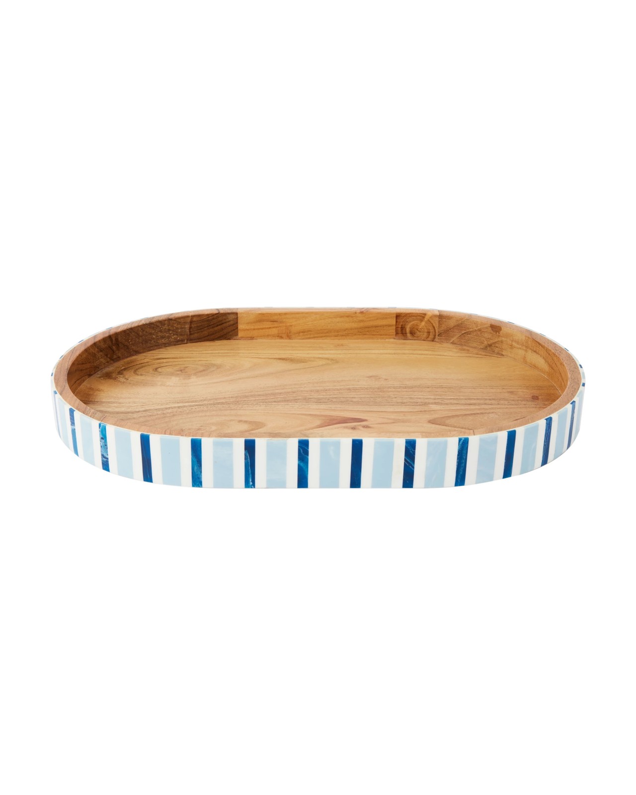 Anko Blue Stripe Oval Board 3 of 5