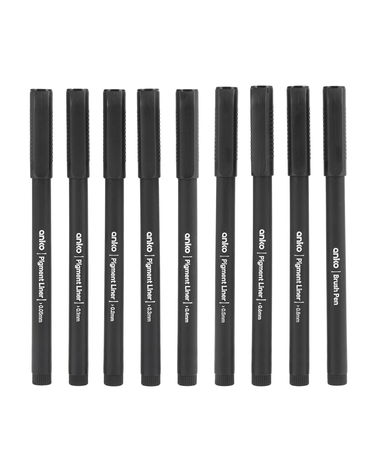 Pigment Liners, 9 Pack - Anko 3 of 5