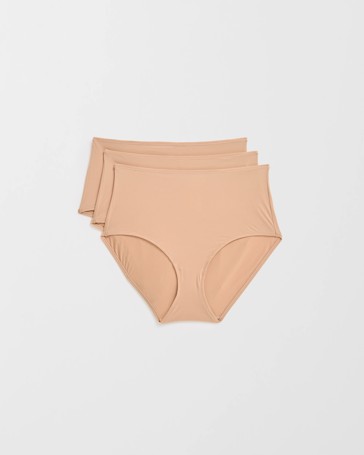 3 Pack Soft Comfort Full Briefs