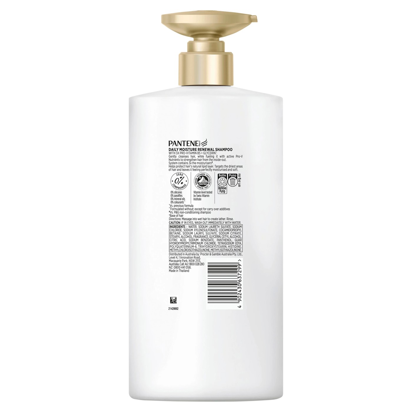 Pantene Pro-V Daily Moisture Renewal Shampoo 900ml 2 of 6