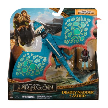 How To Train Your Dragon: Deadly Naddar and Astrid Action Figure