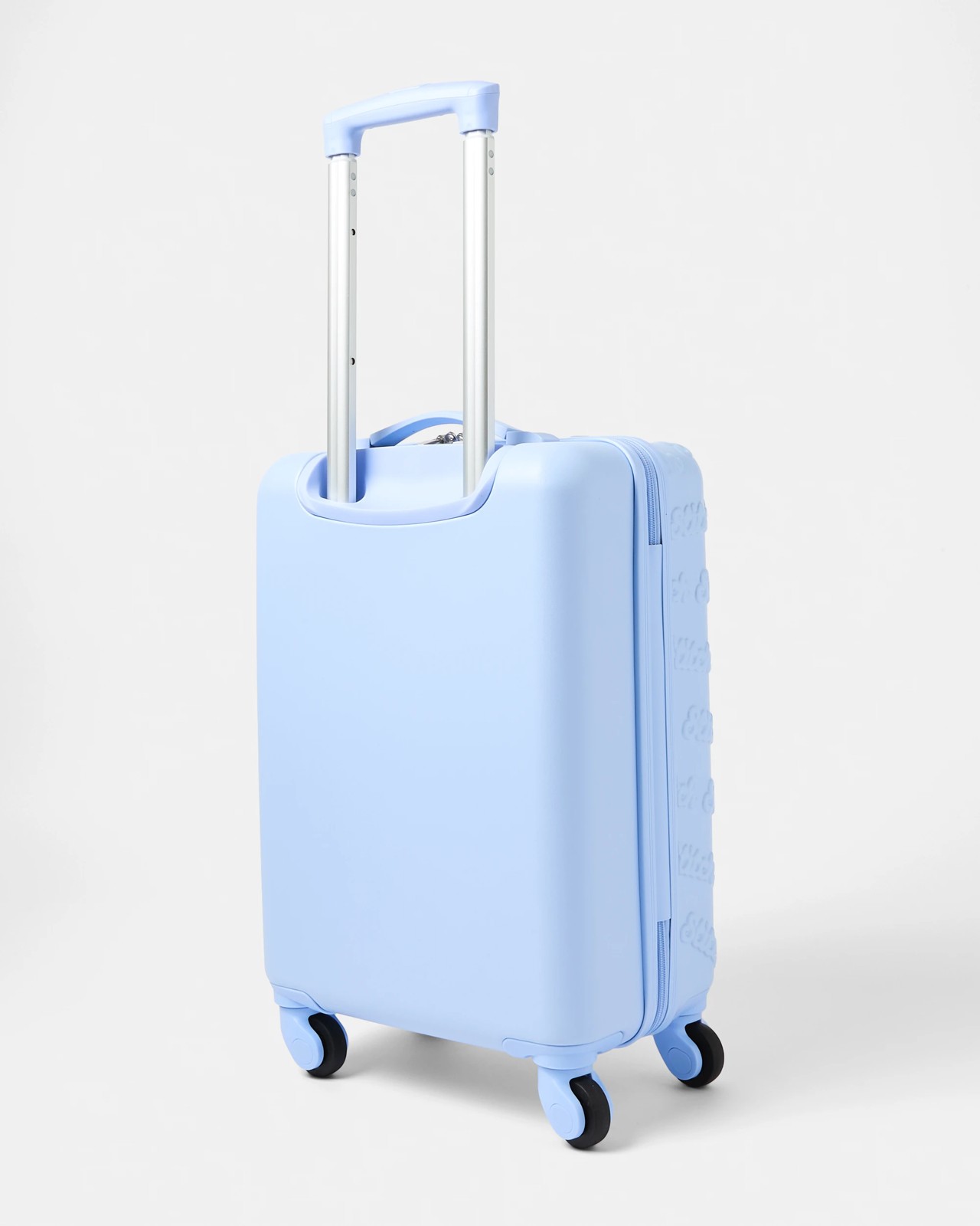 Disney Stitch 3D Embossed Hard Shell Rolling Luggage 2 of 5