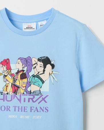 Licensed KPop Demon Hunters Australian Cotton Older Girls Pyjama Set