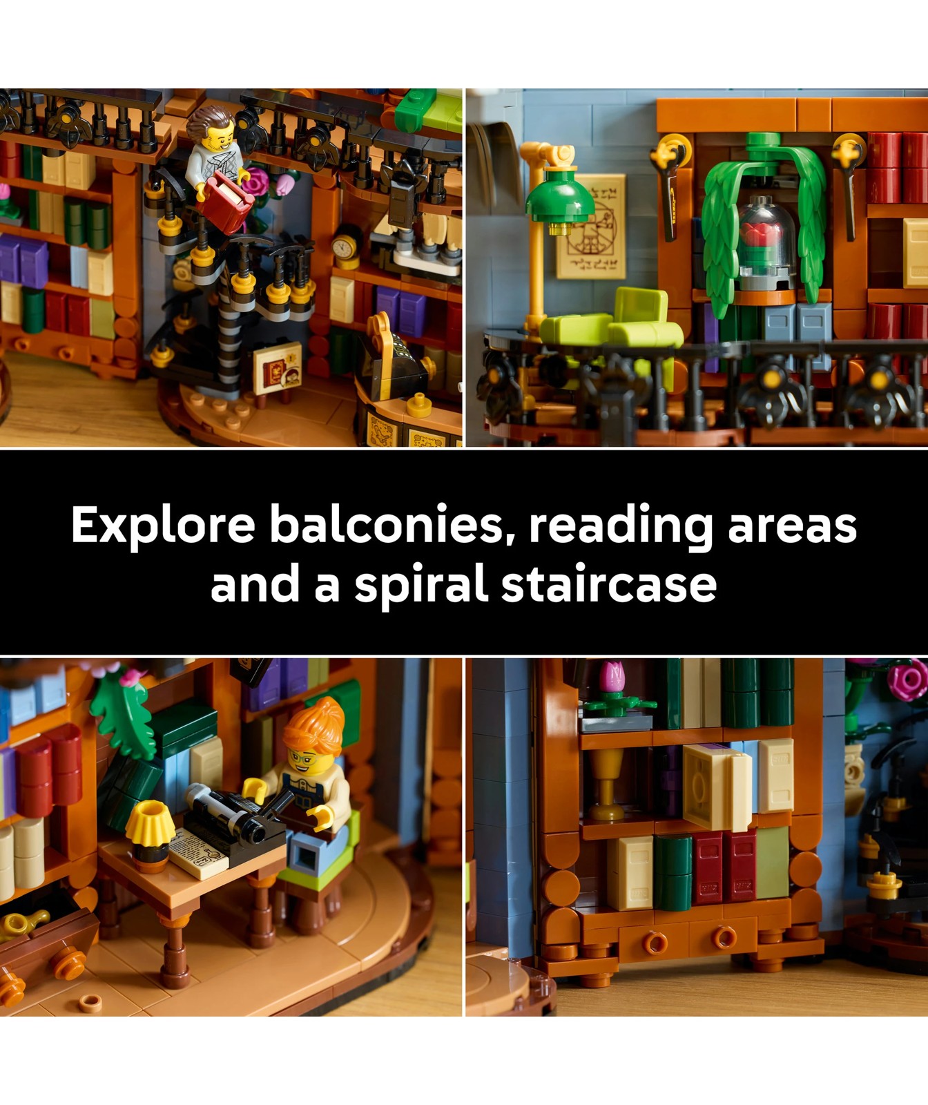 LEGO® Icons Bookshop: Book Nook 11379 4 of 5