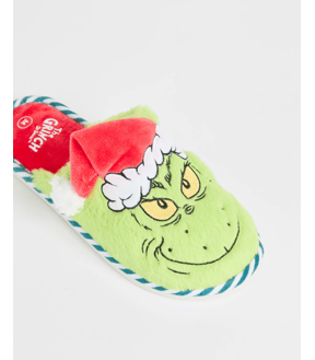 The Grinch Christmas Slippers