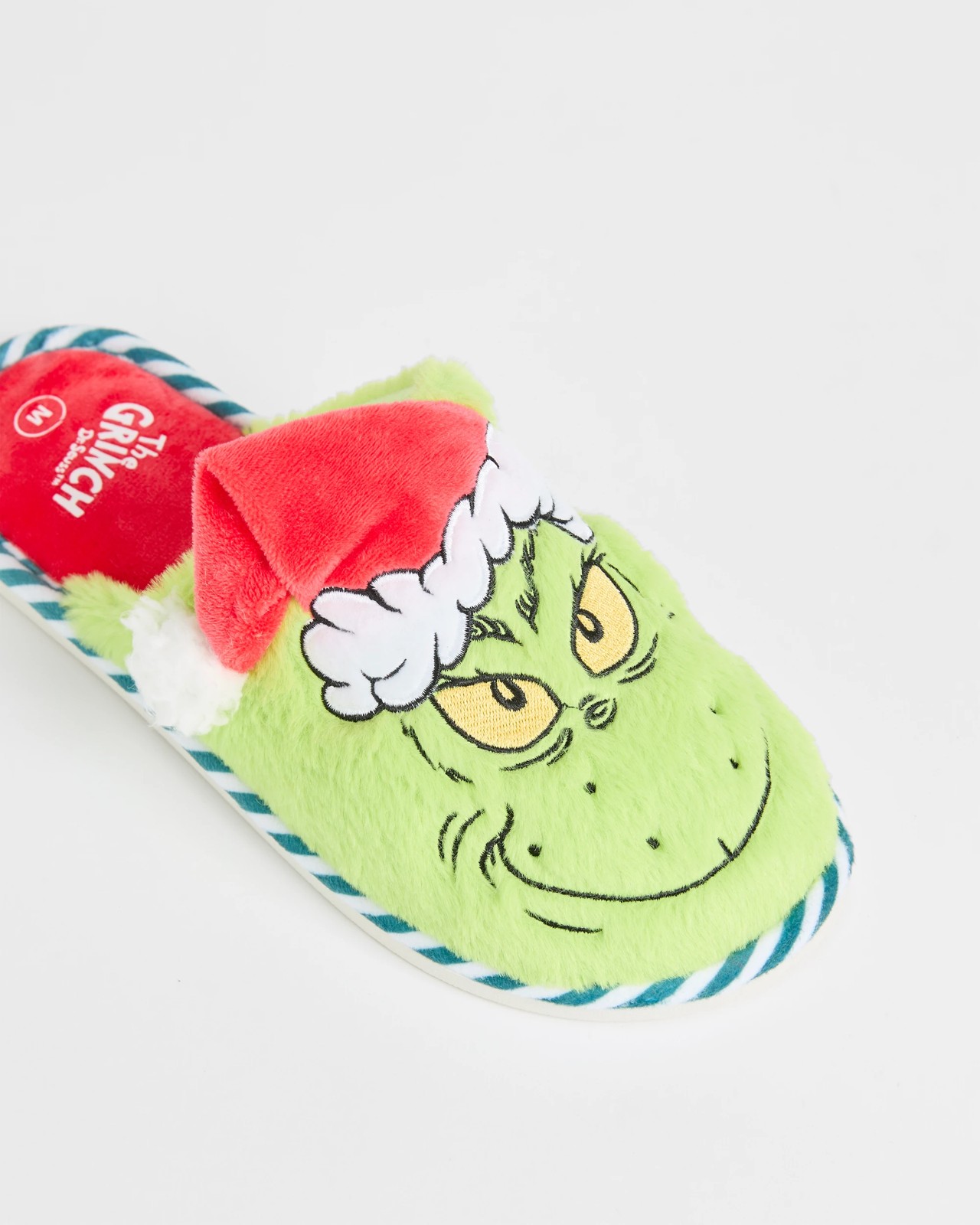 The Grinch Leather Christmas Slippers 3 of 3