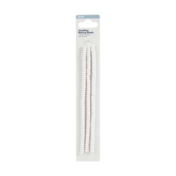 Jewellery Making Beads, White - Anko