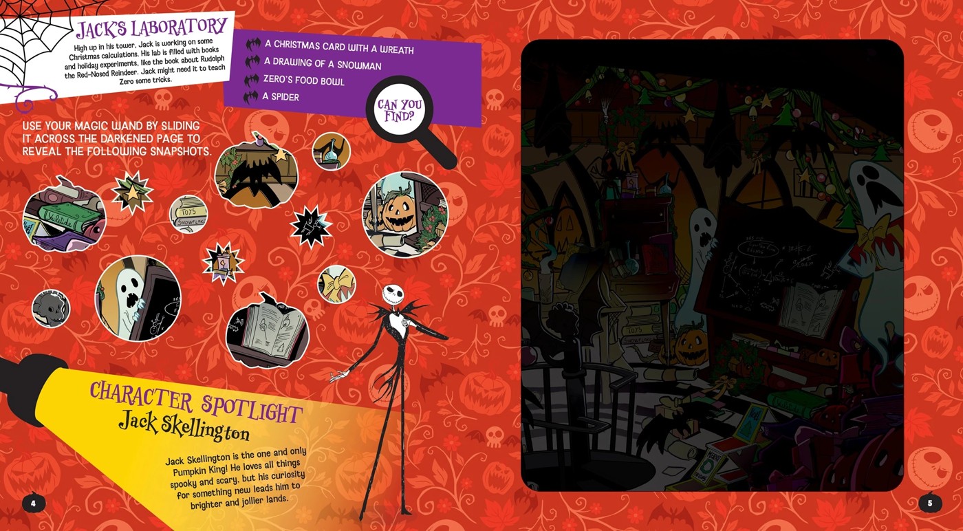 Disney Tim Burton's The Nightmare Before Christmas: Where's Jack? - Book 3 of 4