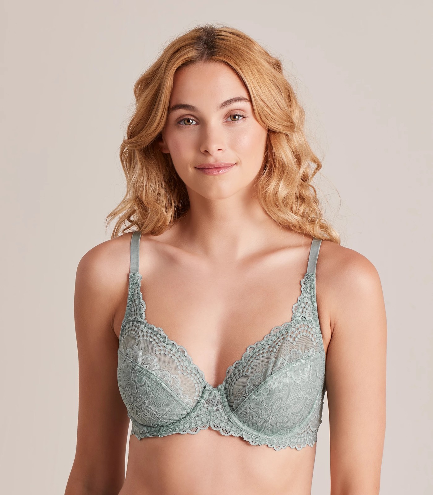 Lace Soft Cup Underwire Bra; Style: TLBUB090