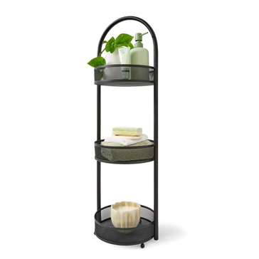 Anko 3 Tier Floor Caddy - Black