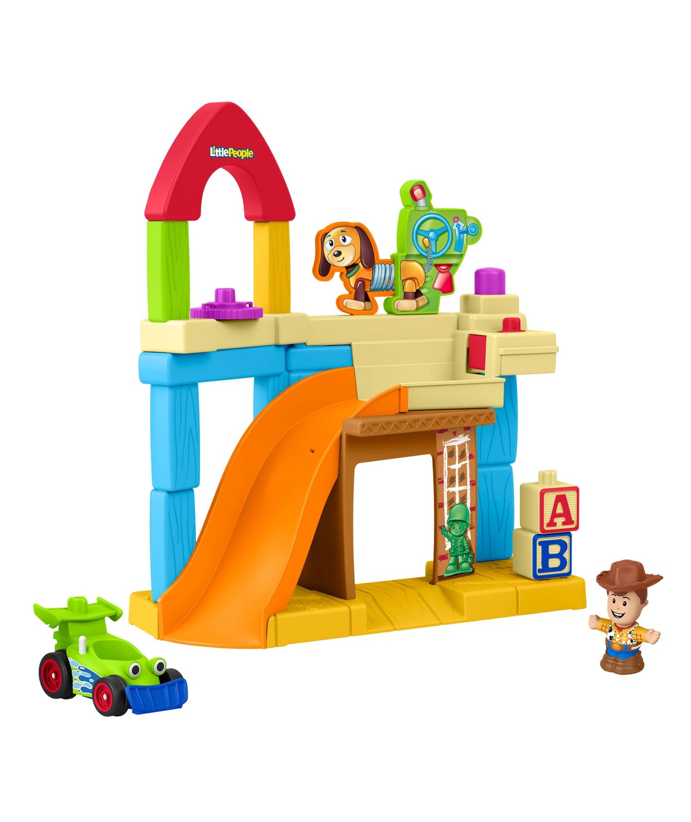 Fisher-Price Little People Disney & Pixar Toy Story Andy’s Room Toddler Playset  2 of 5